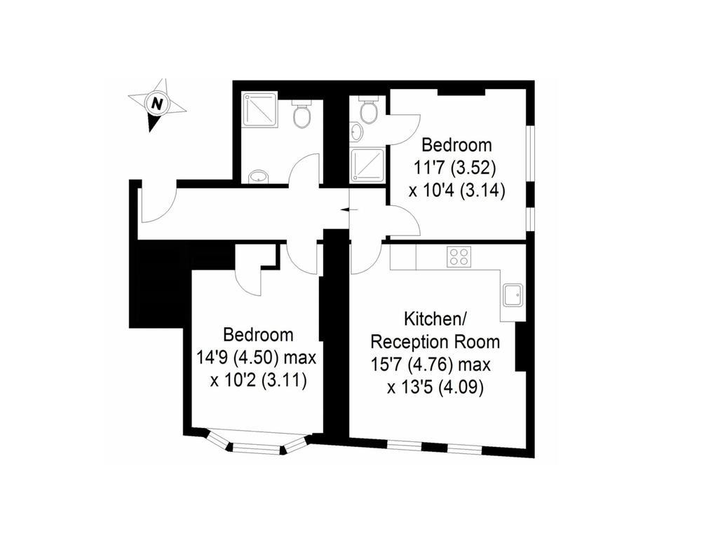 Camden Central - Boutique Apartment London Szoba fotó